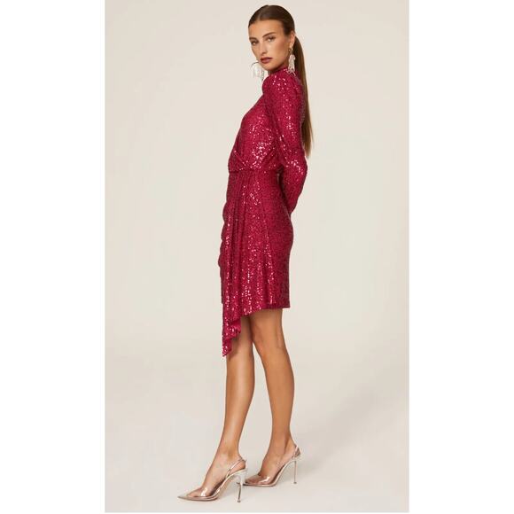 Saylor Bianca Sequin Dress Size M - Picture 2 of 9